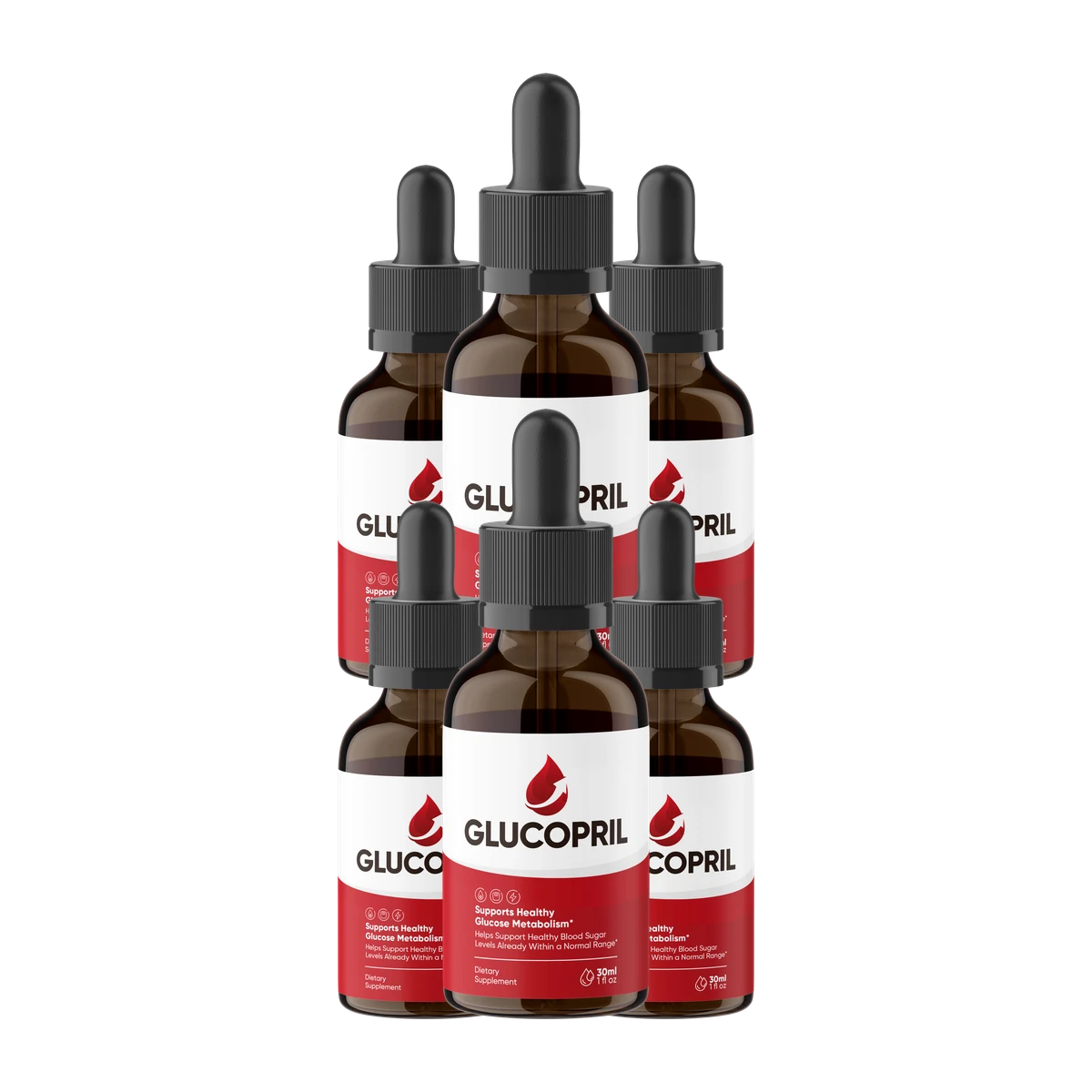 GlucoPril-6-bottle